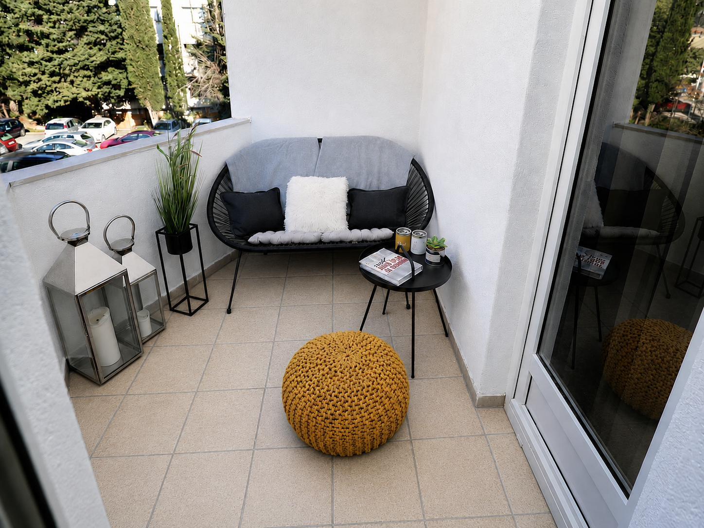 Terrasse après le nettoyage
